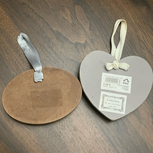 French FarmHouse Style Bathroom Sign- Light Gray and White from North of Paris - Picture 3 of 5